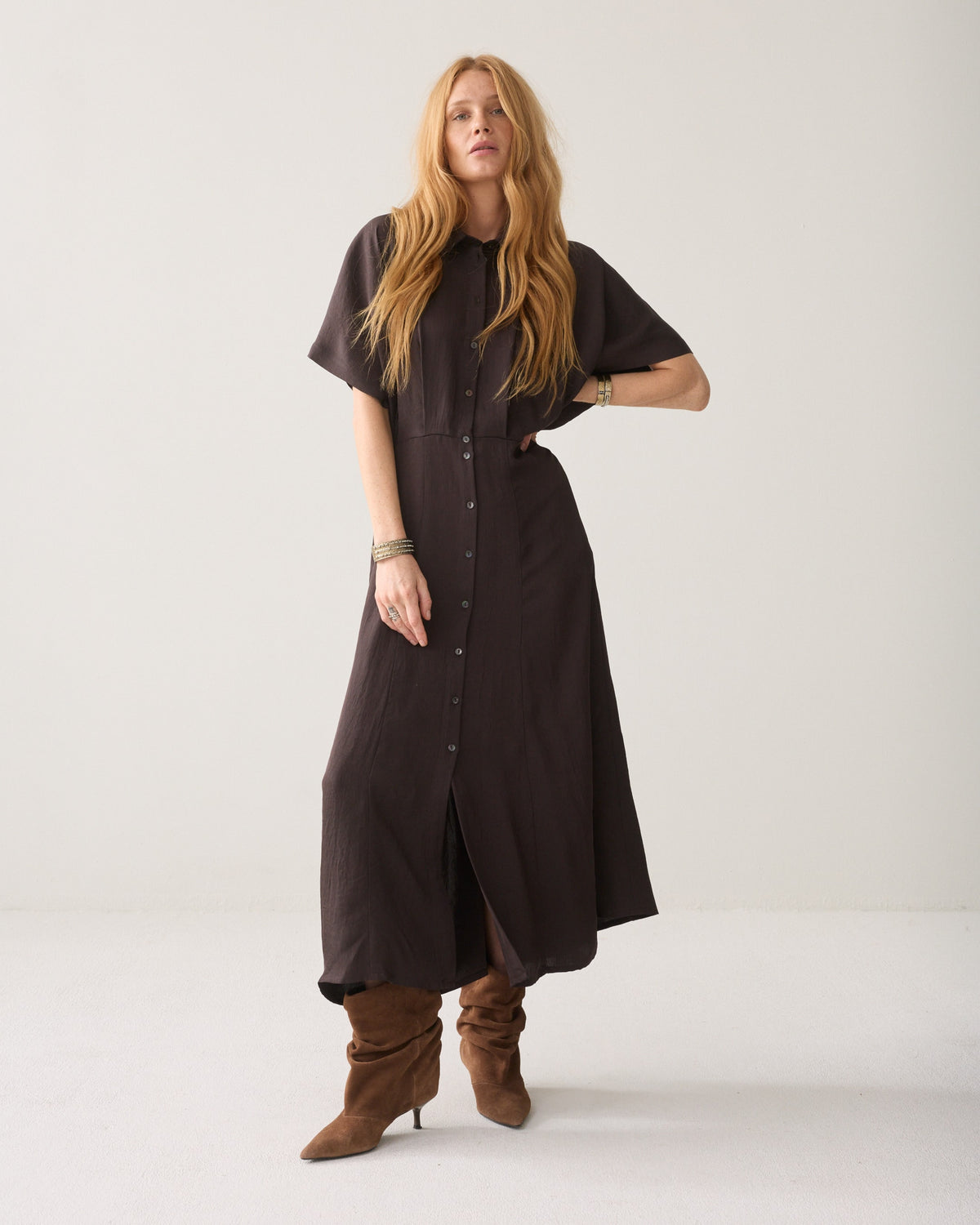 Dress button Down Light Twill