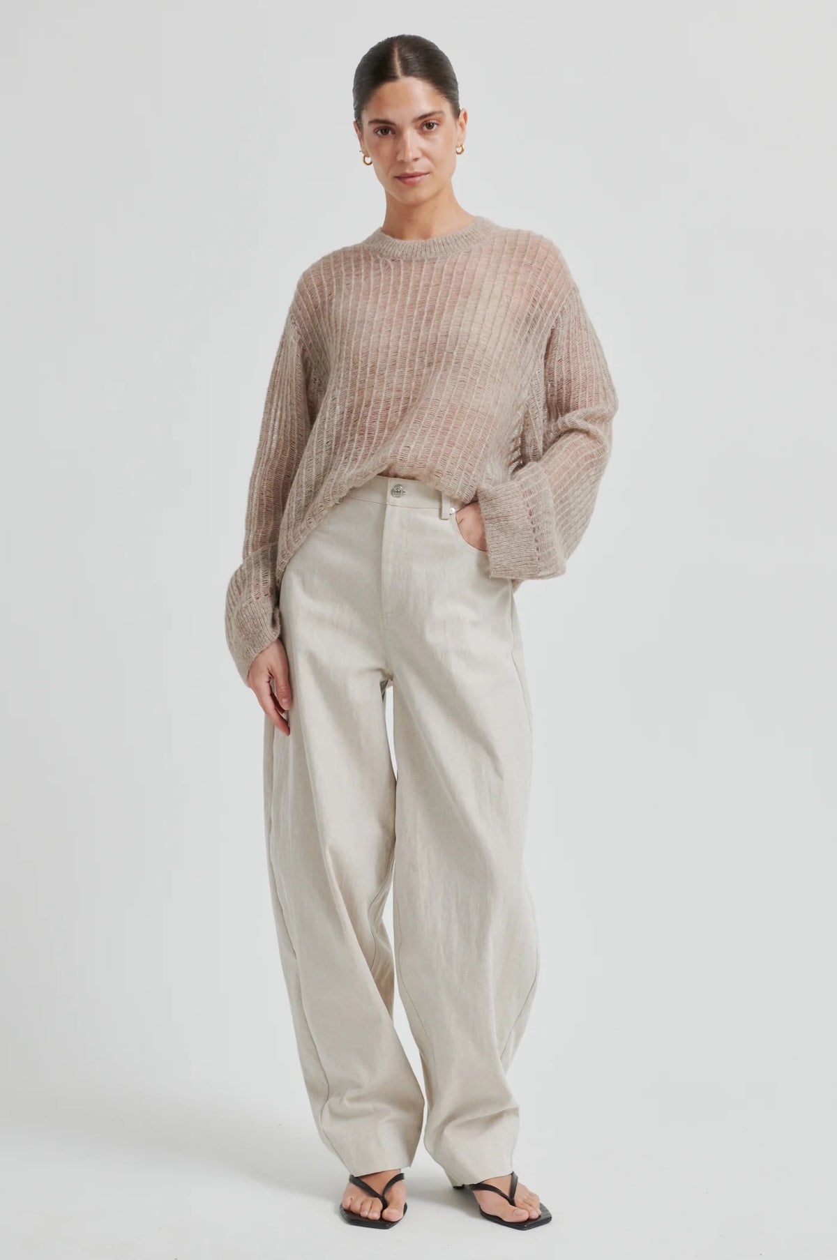 Georgina Knit O-Neck