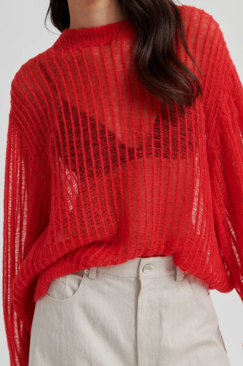 Georgina Knit O-Neck