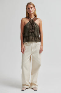 Kristel Frill Strap Top