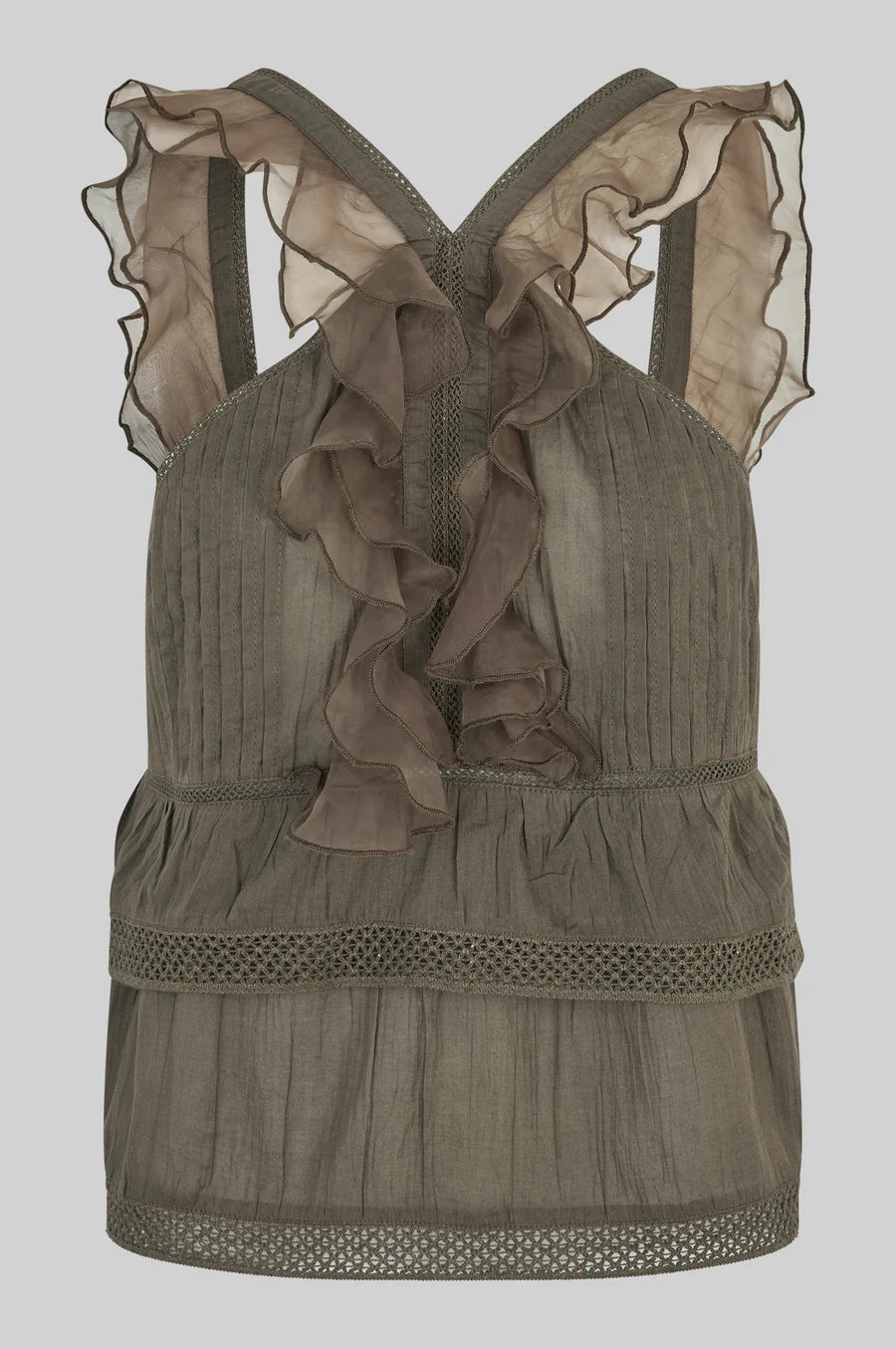 Kristel Frill Strap Top