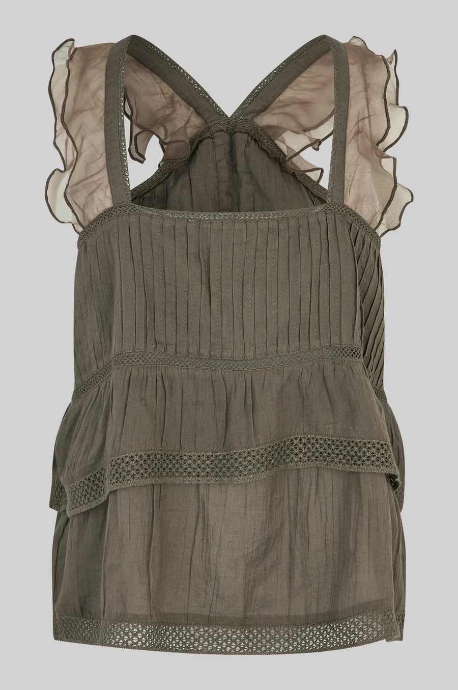 Kristel Frill Strap Top