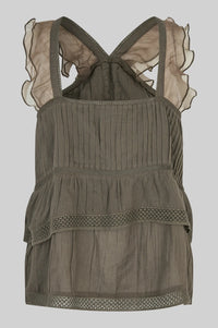 Kristel Frill Strap Top