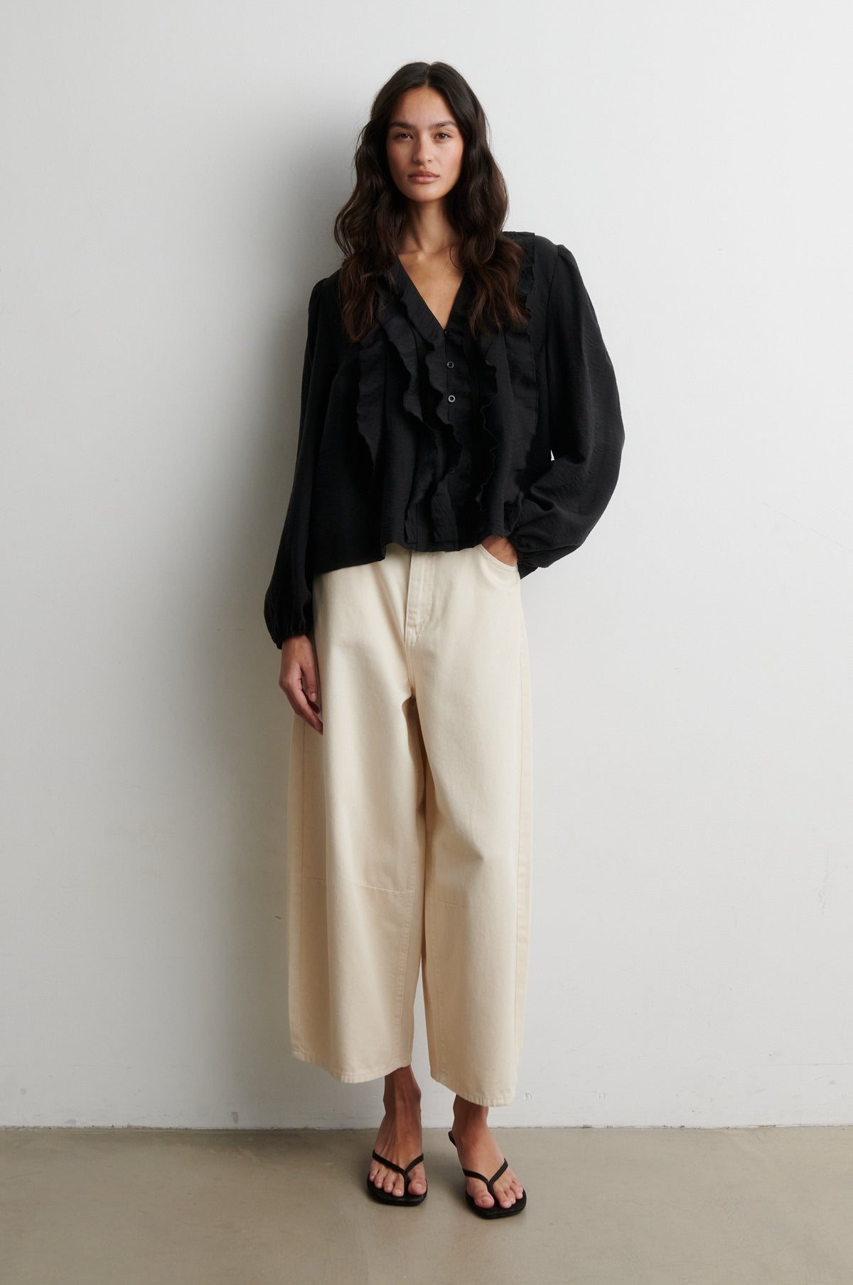 Rayna Frill Blouse