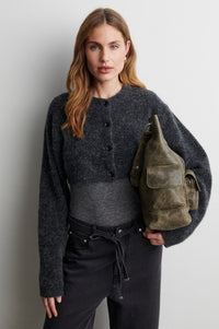 Varano Knit Bolero - Dark Grey Mela