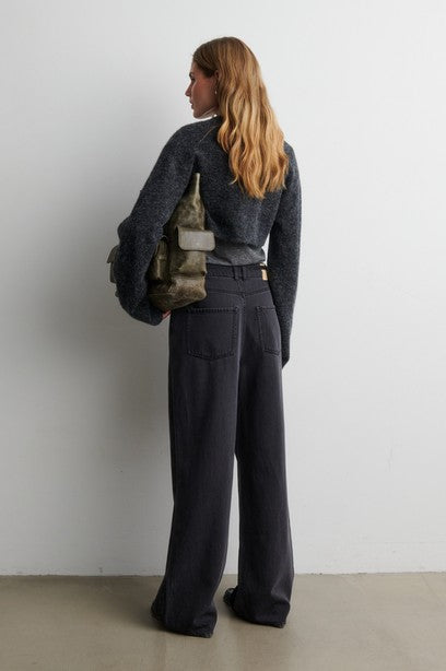 Varano Knit Bolero - Dark Grey Mela