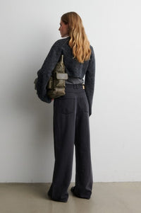 Varano Knit Bolero - Dark Grey Mela