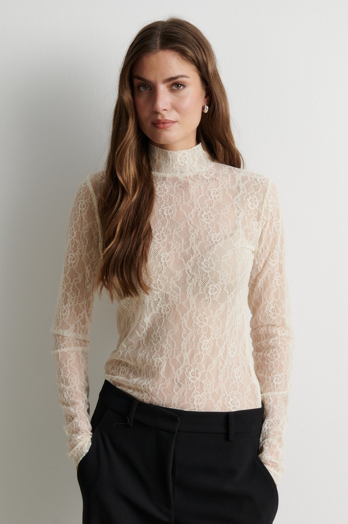 Luria LS Lace Tee