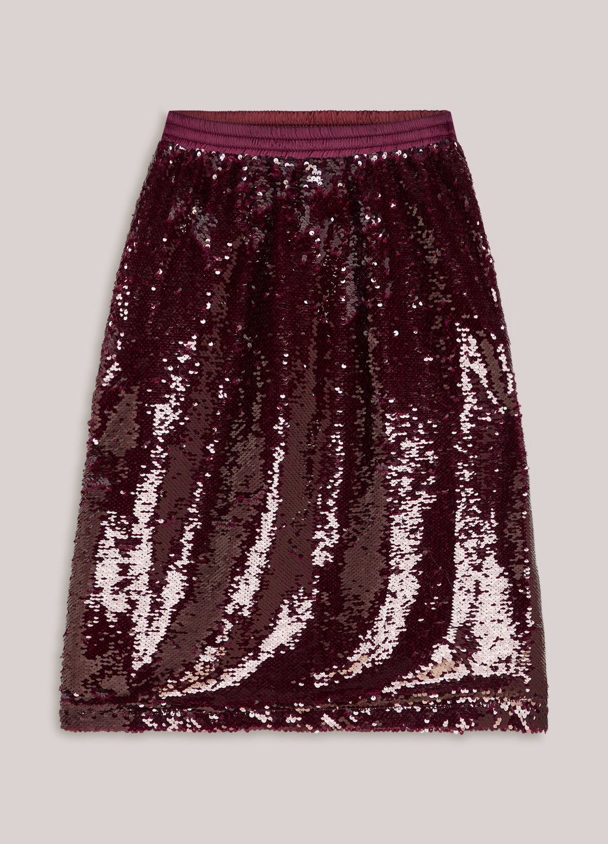 Sequin Midi Skirt
