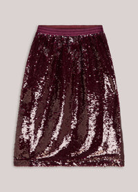 Sequin Midi Skirt