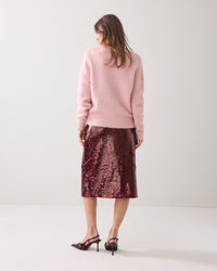 Sequin Midi Skirt