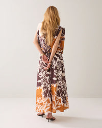 Long Skirt with Unique Print