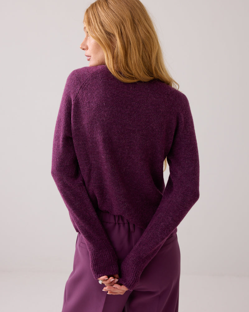 Raglan Jumper Alpaca Blend