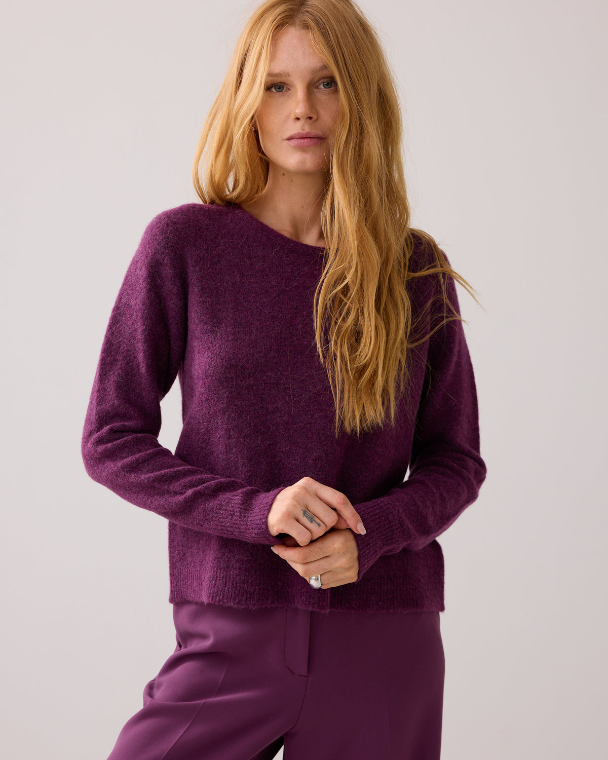 Raglan Jumper Alpaca Blend