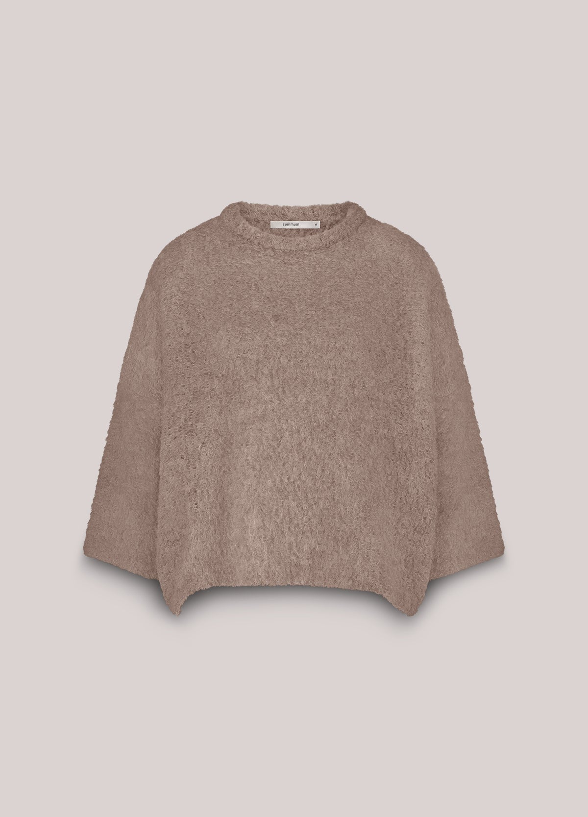 Bouclé Jumper in Alpaca Blend