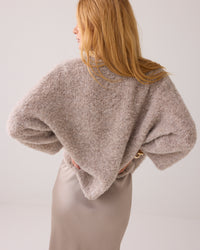 Bouclé Jumper in Alpaca Blend