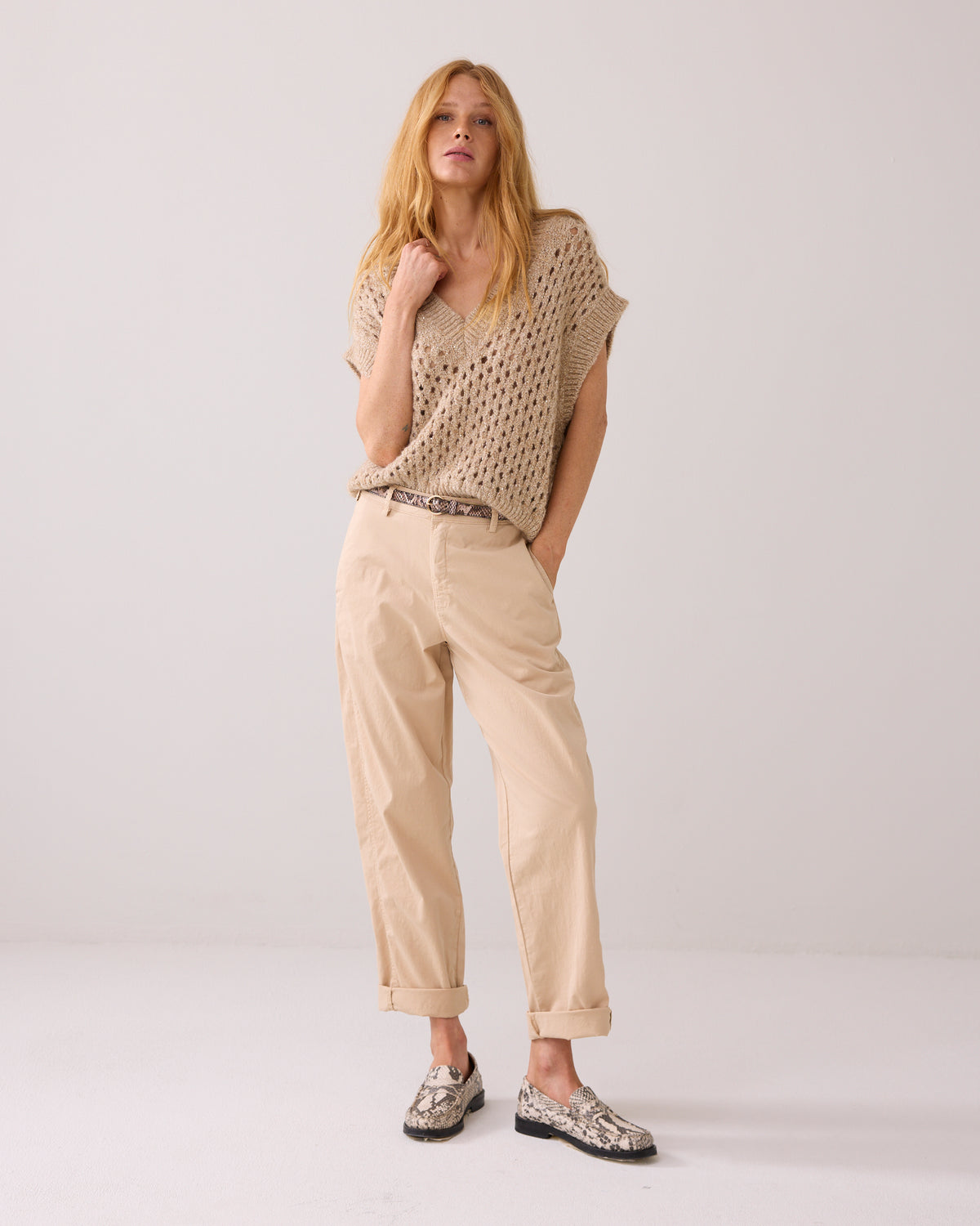 Mohair-blend Spencer