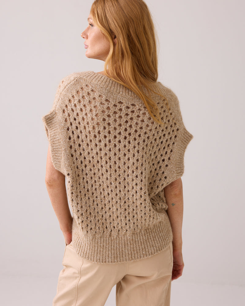 Mohair-blend Spencer