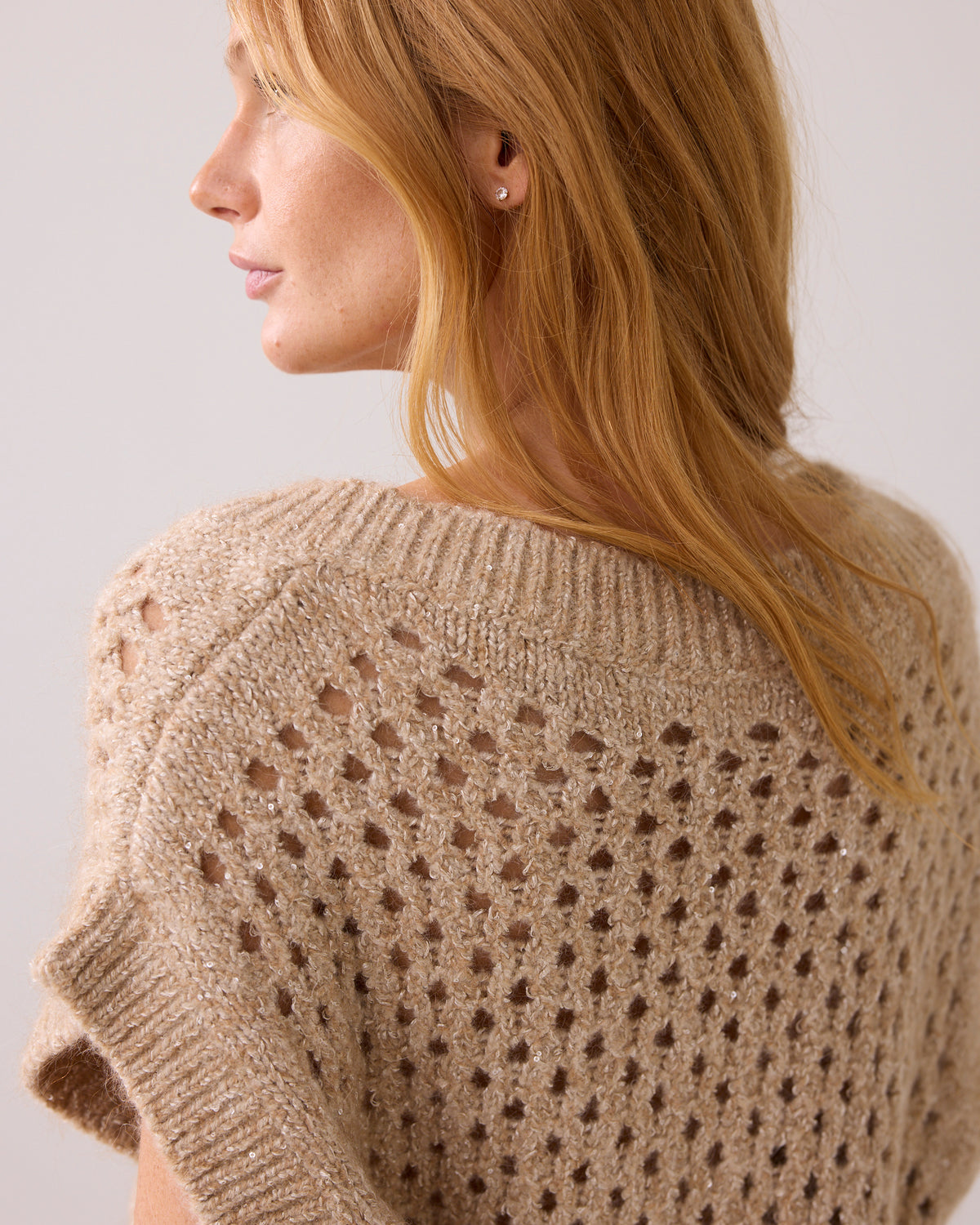 Mohair-blend Spencer