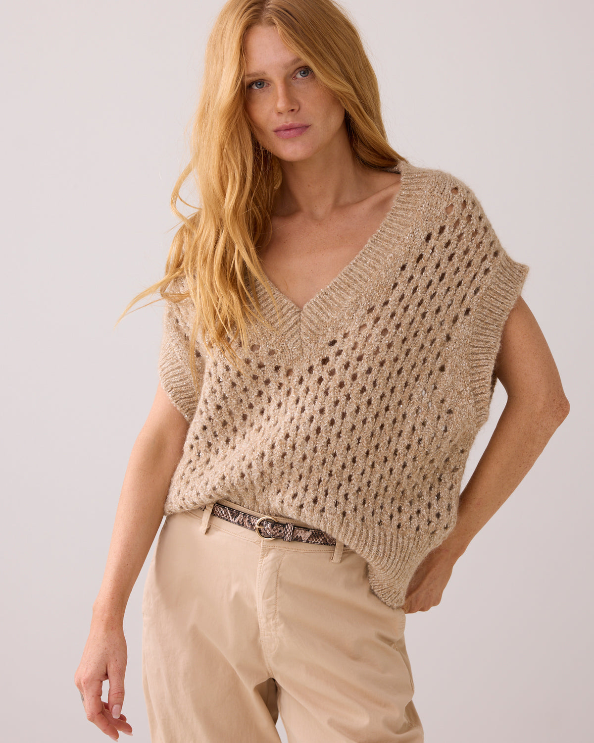 Mohair-blend Spencer