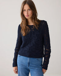 Jumper in Macramé Look