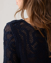Jumper in Macramé Look