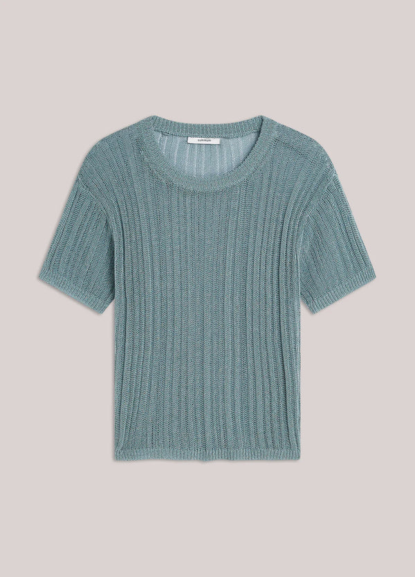 Knit Short-sleeved Jumper