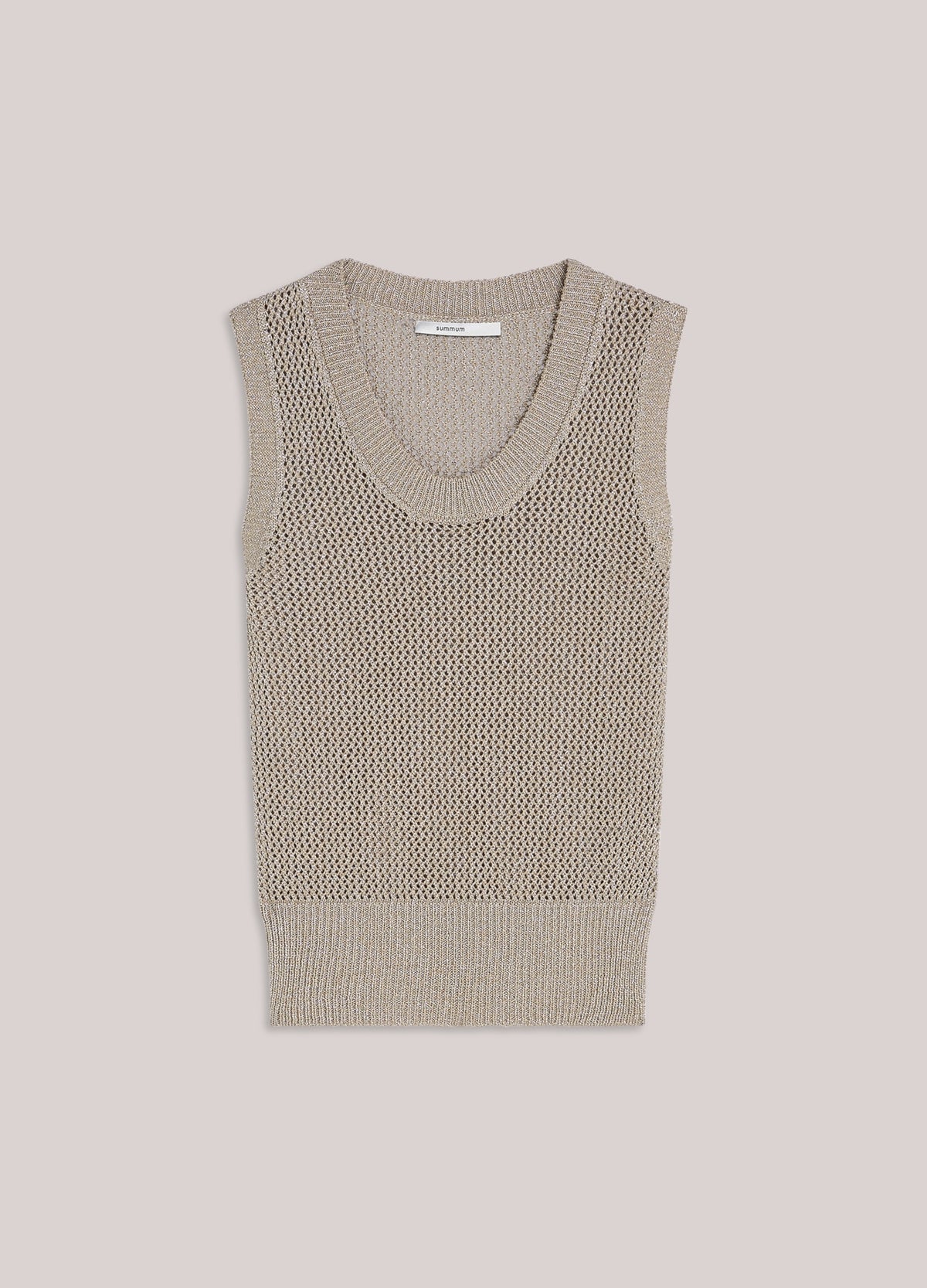 Sleeveless Knit Top