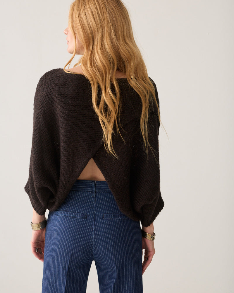 Wrap Sweater Super Soft Knit