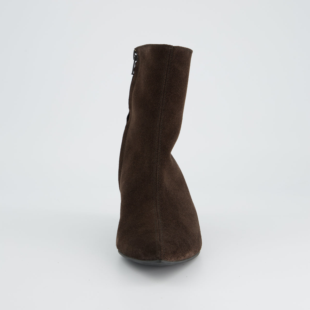 Suede Kitten Heel Ankle Boot