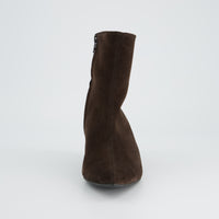 Suede Kitten Heel Ankle Boot