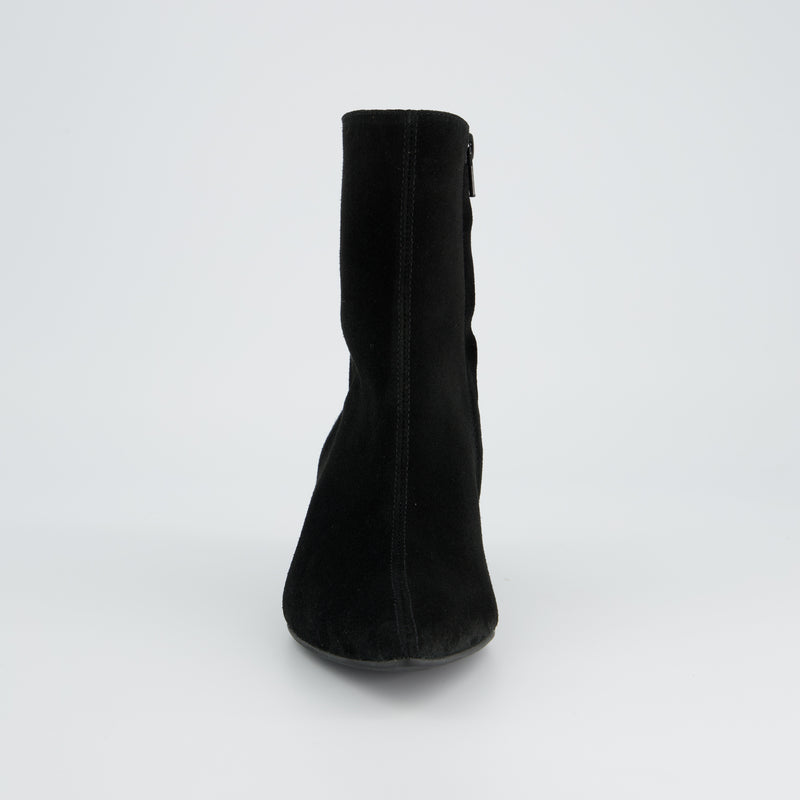 Black Suede Ankle Boots