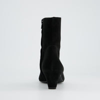Black Suede Ankle Boots