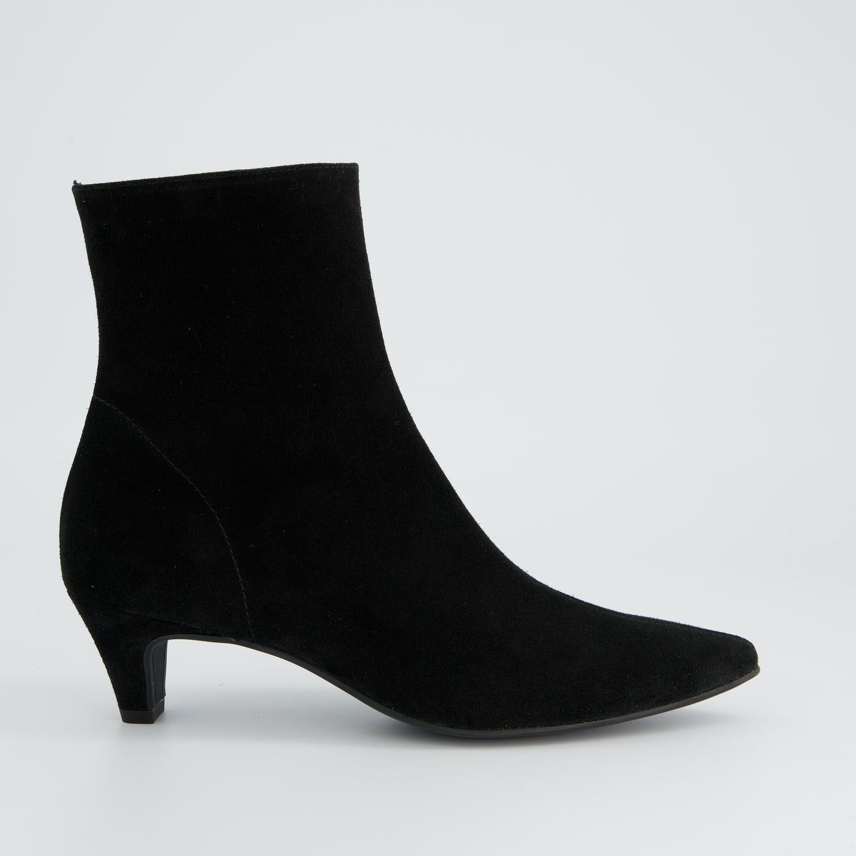 Black Suede Ankle Boots