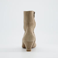 Suede Kitten Heel Ankle Boot