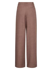 Rose Melange Wide Leg Eila Trousers