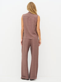NÜ Denmark Rose Melange Utility Vest