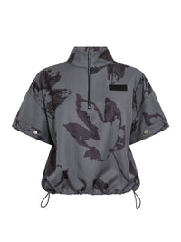 NÜ Denmark Grey Floral Utility Top
