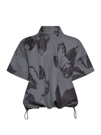 NÜ Denmark Grey Floral Utility Top