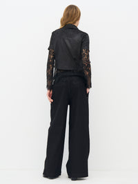 NÜ Denmark Black Wide Leg Jeans