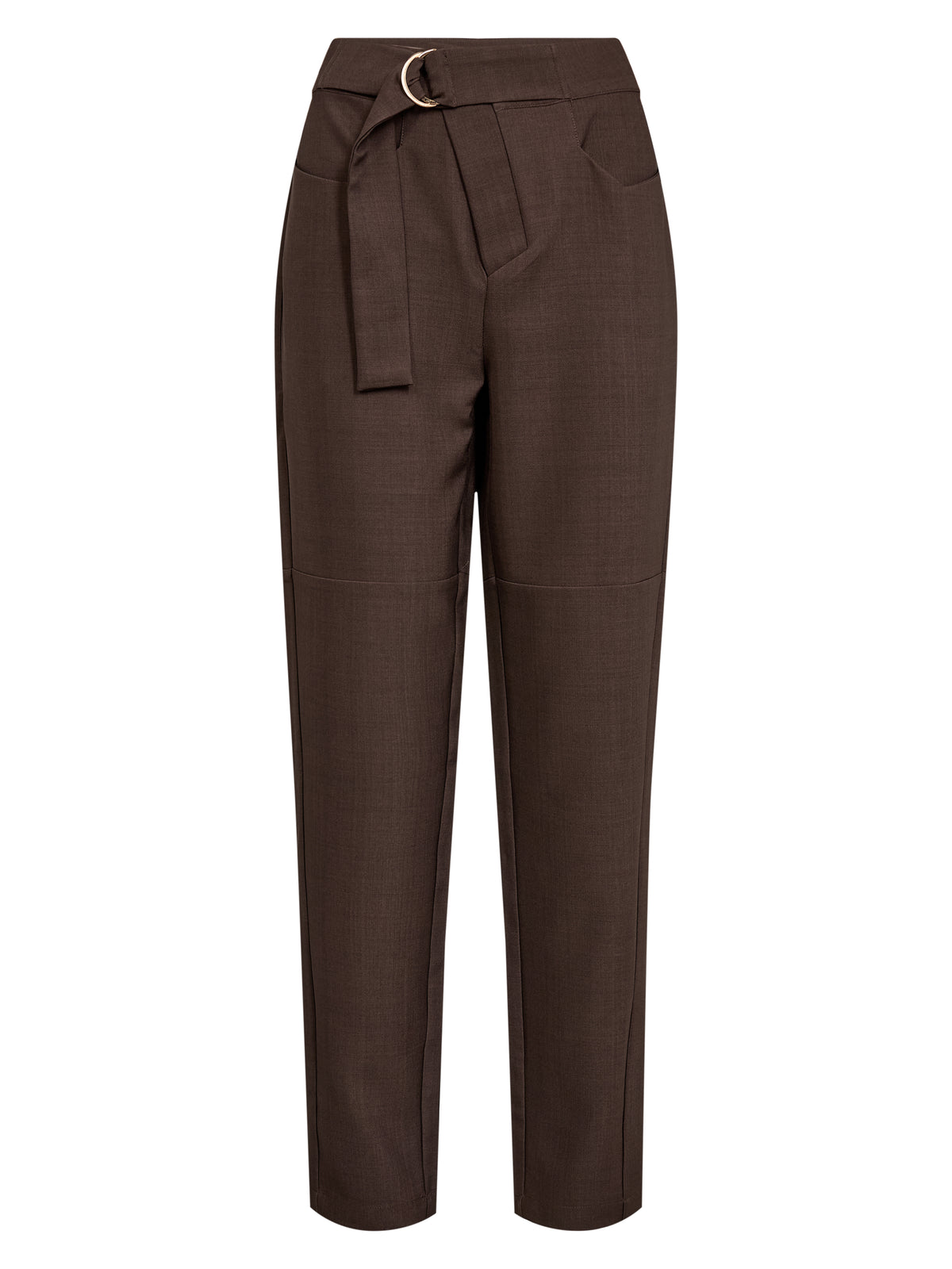 NÜ Denmark Brown Belted Trousers