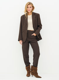 NÜ Denmark Brown Belted Trousers