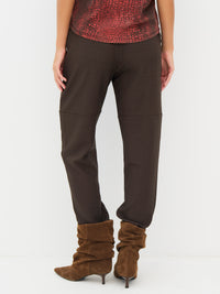 NÜ Denmark Brown Belted Trousers