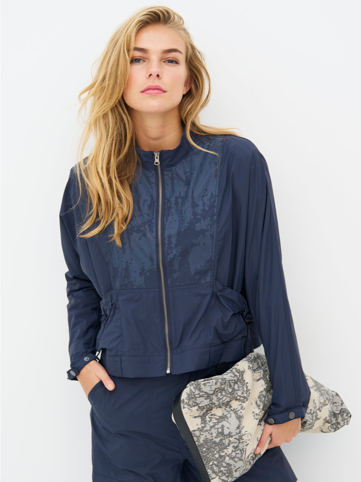 Ethel Jacket Long Sleeve - Midnight Blue