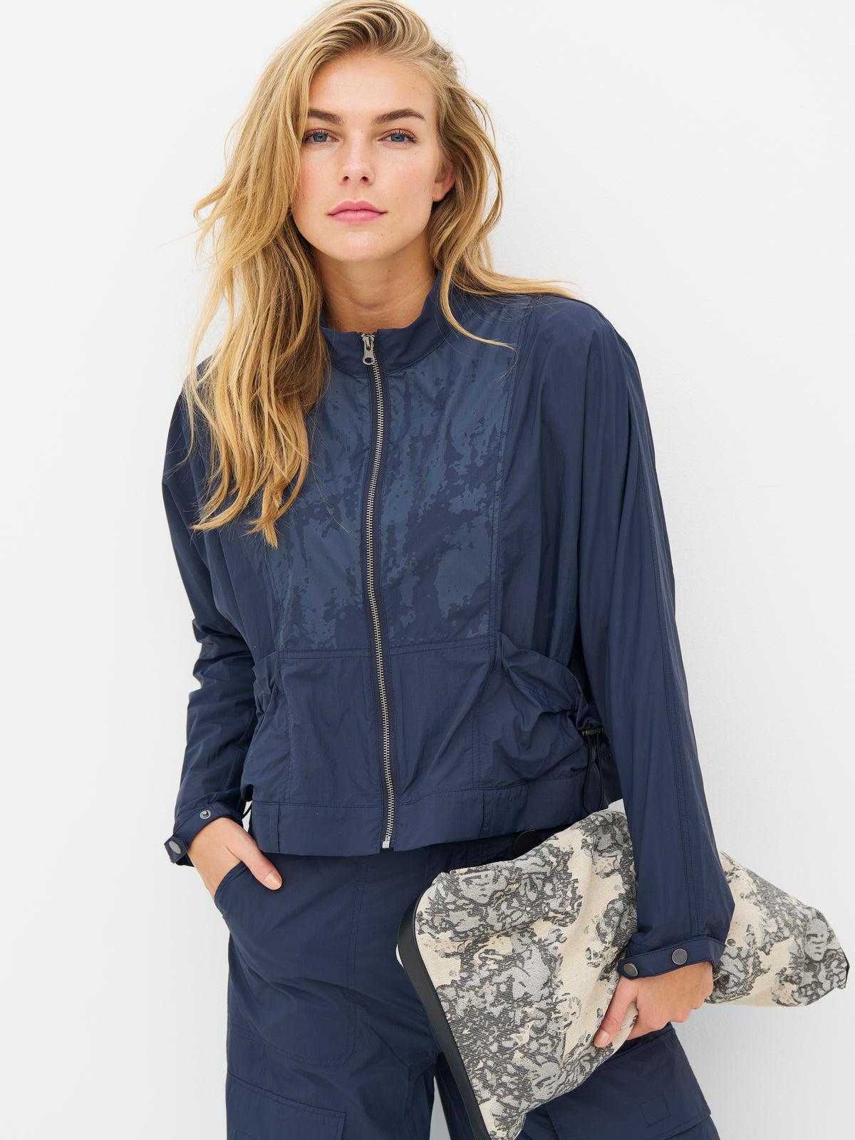 Ethel Jacket Long Sleeve - Midnight Blue
