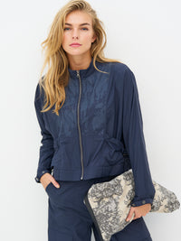 Ethel Jacket Long Sleeve - Midnight Blue