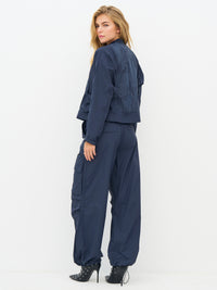 Ethel Jacket Long Sleeve - Midnight Blue
