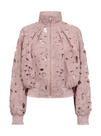 NÜ Denmark Rose Lace Bomber Jacket