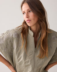 Embroidered Gilet