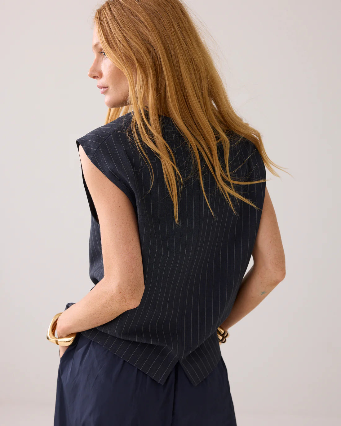 Pinstripe Waistcoat